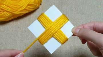 Super Easy Flower Craft Ideas with Woolen 