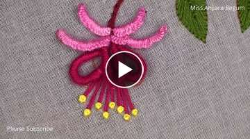 Cute Hand Embroidery Design Step by Step Tutorial