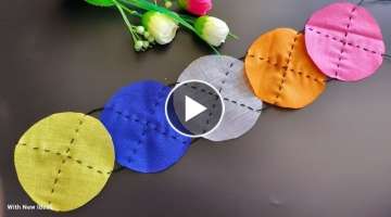 Wow!!! Adorable Lovely Fabric Art For Craft Lover Detail Tutorial