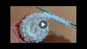 surprising result with tunisian crochet