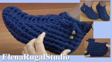 Crochet Socks Tutorial 