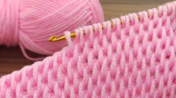 Super Easy Tunisian Crochet Knitting