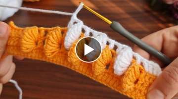 Wow!!Super easy useful crochet knitting model 