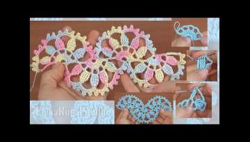 How to Crochet Beautiful Lace Tutorial 
