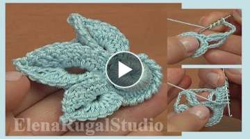 Irish Crochet Shamrock Free Pattern