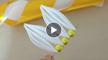 Amazing Ribbon Flower Work - Hand Embroidery Flowers Design