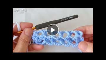 Super Easy Knitting Crochet beybi blanket