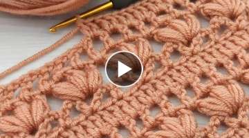 ery easy crochet baby blanket model