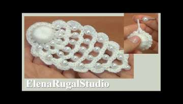 Easy to Crochet Element with Beads Tutorial 