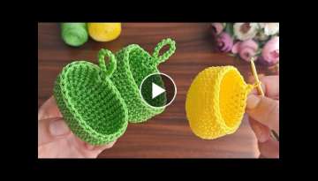 Dazzling very easy crochet knitting ,click and see
