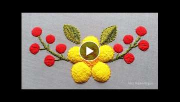 Decorative Hand Embroidery Idea With Cotton