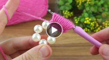 You will love the beauty I made with 5 pearls. let's learn together