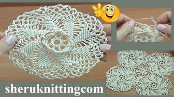Crochet Round Motif Tutorial 