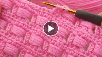 very easy crochet baby blanket model 