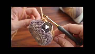 Super beautiful crochet knitting how to make model