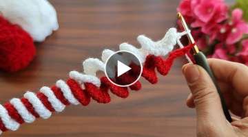 Super easy, very useful crochet keychain , decoration ornament 