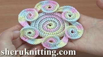 How Crochet Flower Tutorial 