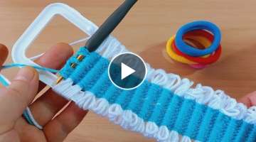 Easy crochet gift for cool hair