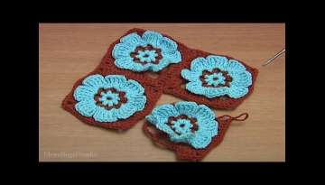 HOW to JOIN GRANNY SQUARES in CROCHET Video 41Part 2 of 2 Crochet Flower