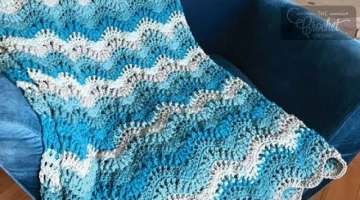 Crochet Wave - Breaking Waves Stitch