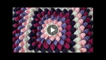 Crochet BEAUTIFUL Granny Square EASY Tutorial for Beginners 