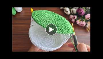 Super Easy Crochet Design Napkin Holder 
