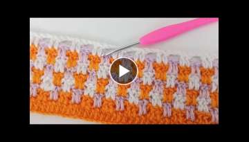 it's a different crochet and it's very easy to do