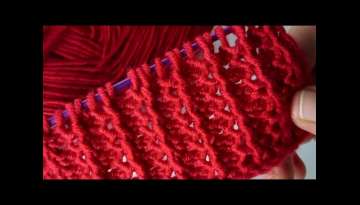 gorgeous tunisian crochet knitting