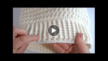 EASY/Unique Crochet Hat Idea For Beginners