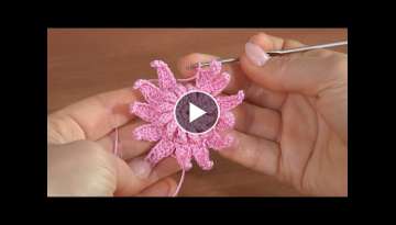 Charming FLOWER /3D crochet