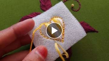 design with easy trick|super easy hand embroidery