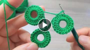 Super Easy Crochet Knitting Pattern Desing DIY