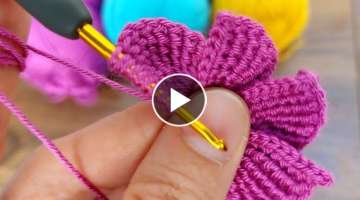 Very easy TUNİSİAN crochet 