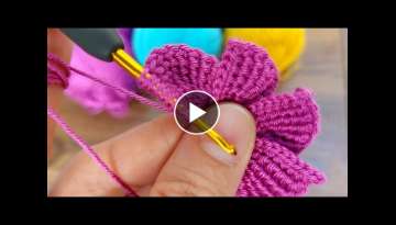 Very easy TUNİSİAN crochet 