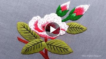 Living Hand Embroidery Flower,Full of Life Embroidery