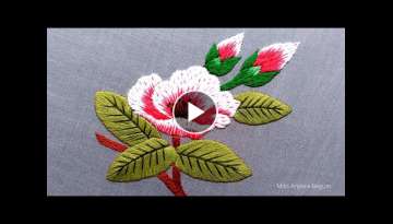 Living Hand Embroidery Flower,Full of Life Embroidery