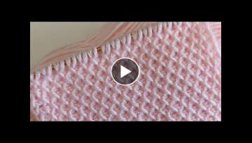 Easy Crochet Tunisian Knitting Model