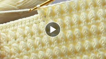 Very easy crochet baby blanket model explanation for beginners #crochet
