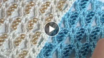 Incredibly Delicate PATTERN Crochet with BEADS