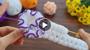 Wow! Beautiful eye-catching crochet facial washcloth, bath loofah 