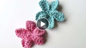 Crochet Tunisian Flower 