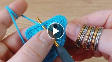 Everyone, big or small, will love this crochet keychain.