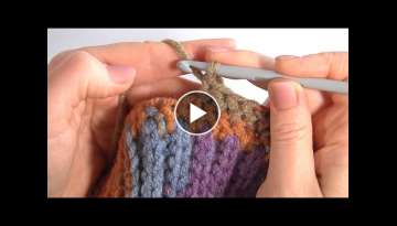 How to Crochet AMAZING EASY Hat/CROCHET HAT PATTERN