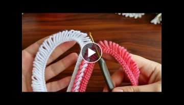 Tunisian Crochet gorgeous ivy Knitting