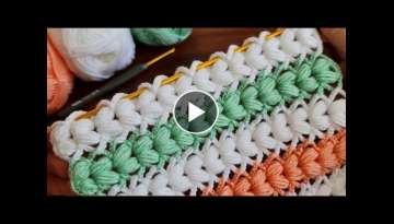 Super Easy Knitting Crochet Baby Blanket 