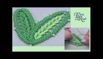 How to Do Filling Stitch Tutorial 168 Romanian Point Lace