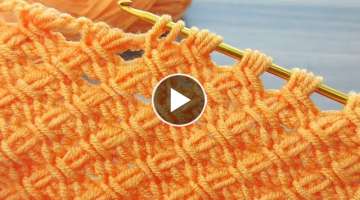 Super Easy Tunisian Crochet Baby Blanket For Beginners online Tutorial 