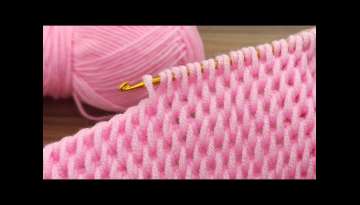 Super Easy Tunisian Crochet Knitting