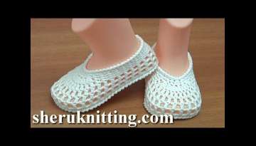How to Crochet Very Easy Baby Booties Tutorial