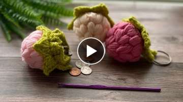 MUSHYY’s Crochet Strawberry Pouch